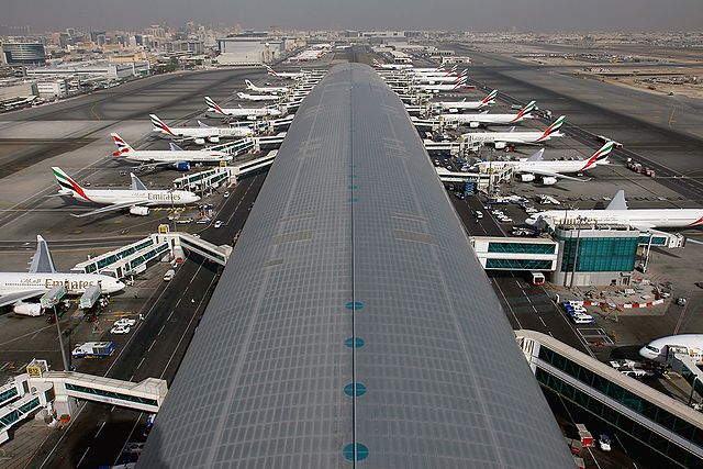 Dubai airport - source: GFDL-1.2