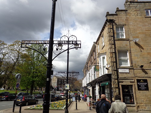 The Montpelier Quarter of Harrogate - great cafes and restaurants and cute little boutiques 
