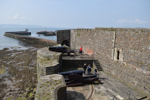 Stopping at the town of Carrickfergus to visit this wonderfully in tact Norman castle.