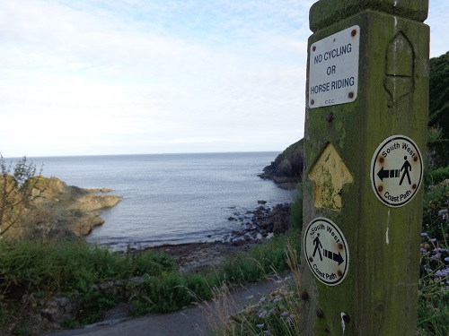 You can enjoy great day walks from Cadgwith. Just follow the path!