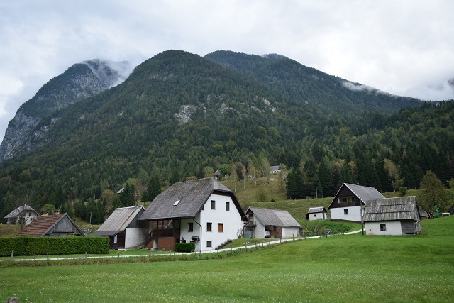 Among the Alps in Soca Valley. I can't describe just how beautiful it is. You will have to visit!