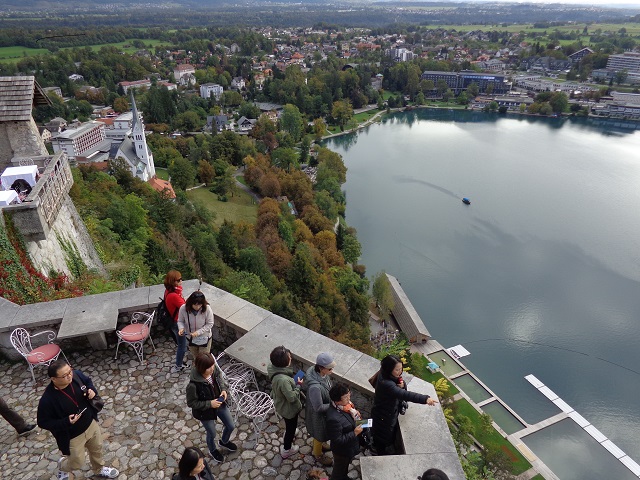 Not only is Bled Castle a fantastic museum to visit - it also has one of the best views of Lake Bled from above.